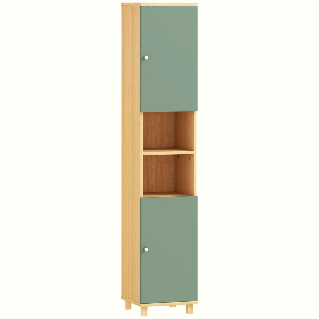 Bathroom Cabinet - Adjustable Shelves in Sage Green - Image 1
