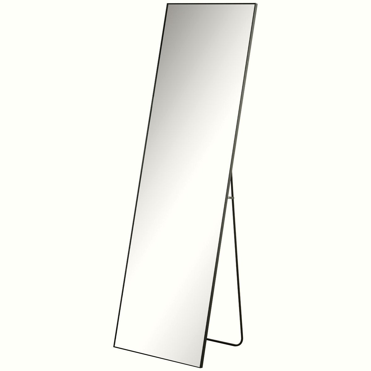 Full Length Mirror - Aluminium Frame in Sleek Black - Image 1