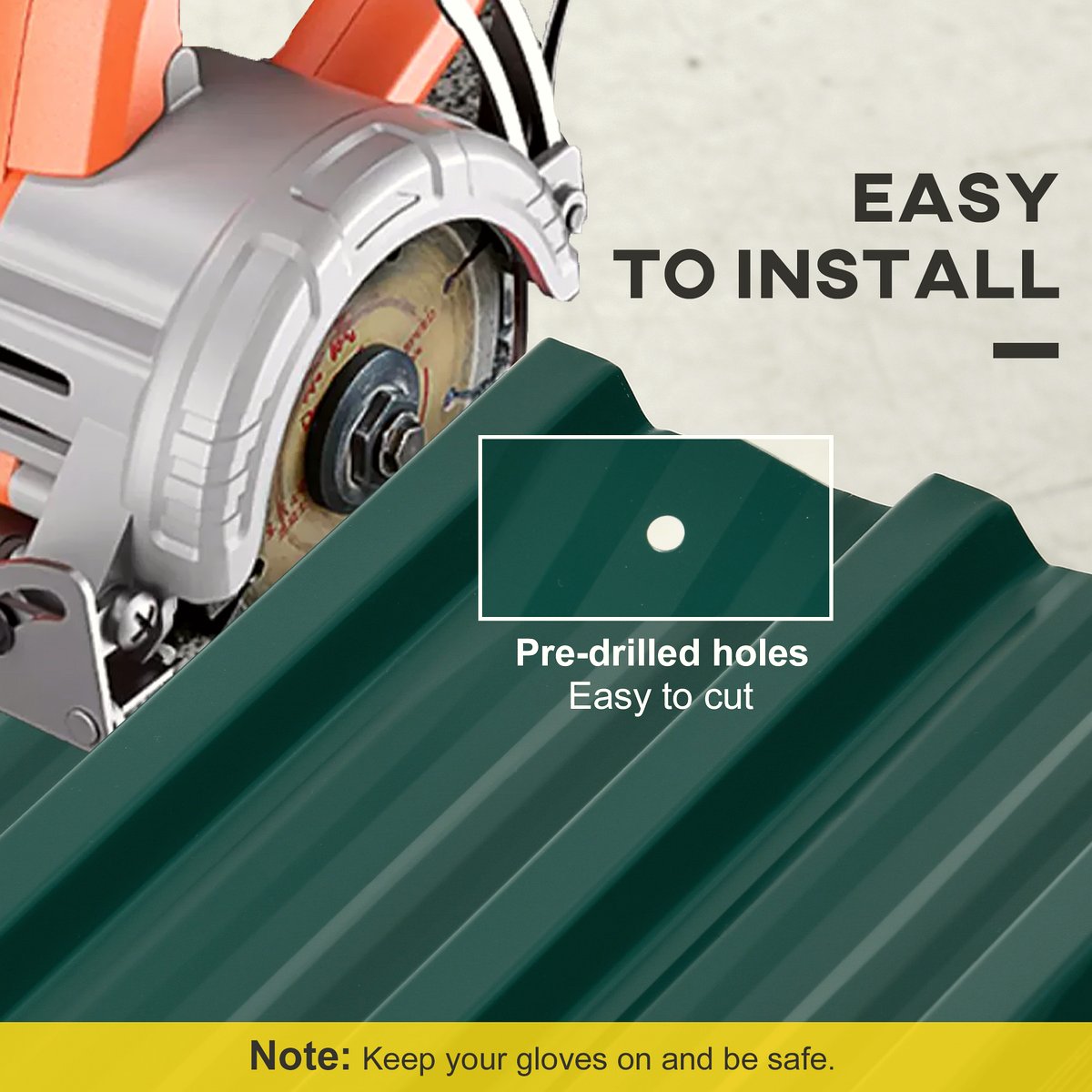 Corrugated Steel Roof Panels - Green Industrial Grade - Image 5